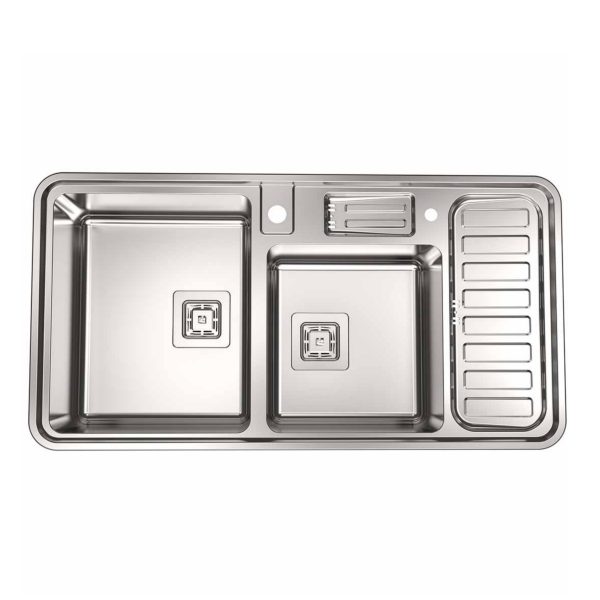 سینک روکار کد 852 استیل البرز
